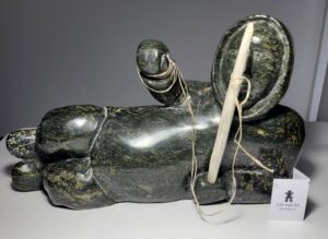 GTA Inuit Art Inuk Resting