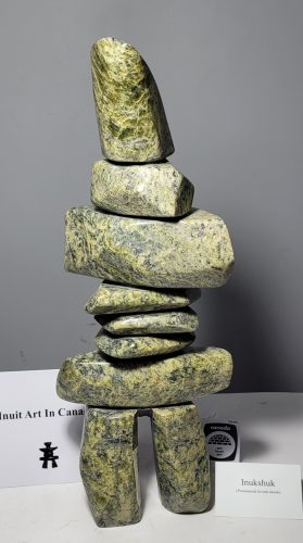 $1,425 - Inukshuk -15.25" tall - 9076