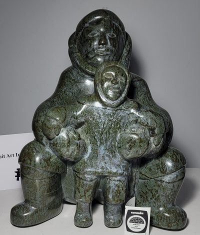 $13,500 - Father and Child - 12.5" tall - 9097